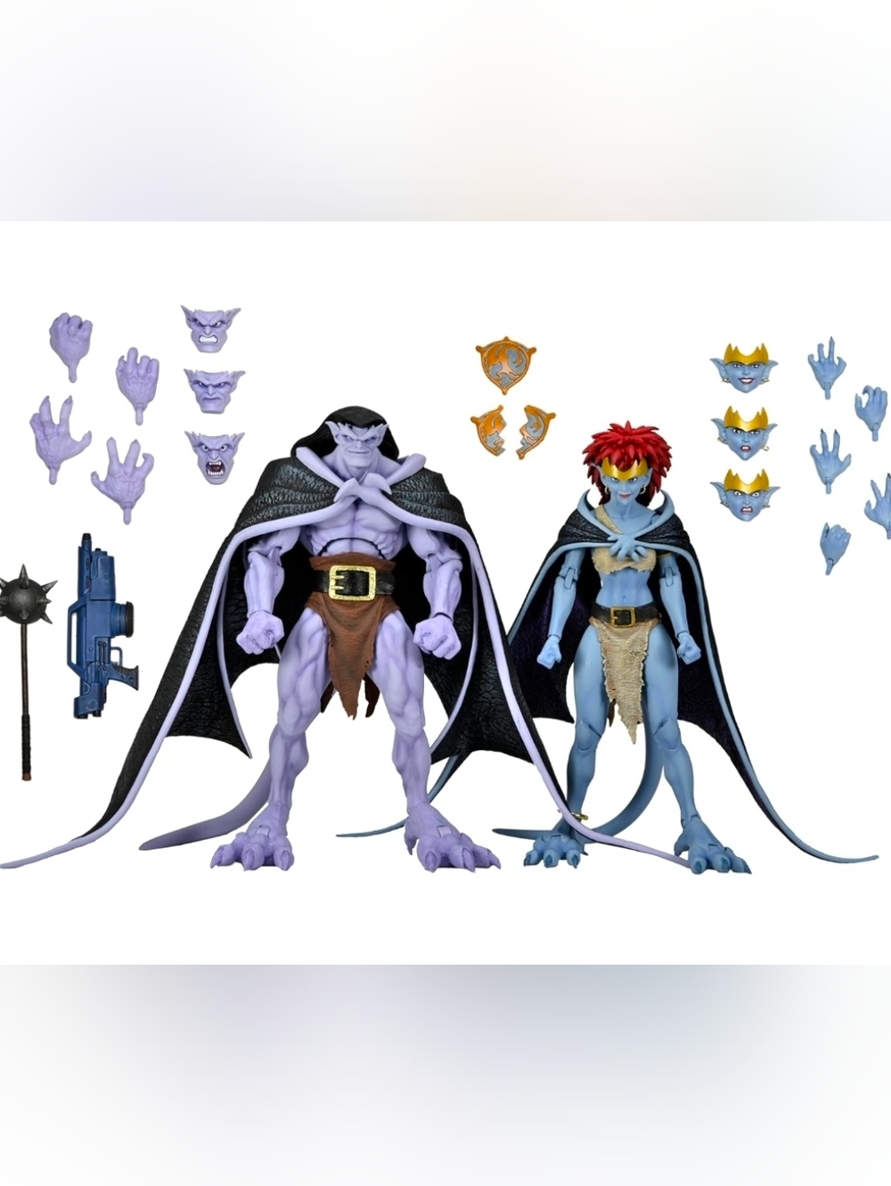 NECA Gargoyles Goliath & Demona Vows Ultimate 7" Action Figures Set - 2 Pack